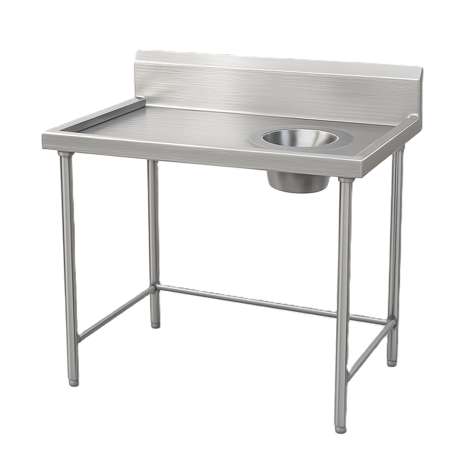 SS Dish Landing Table